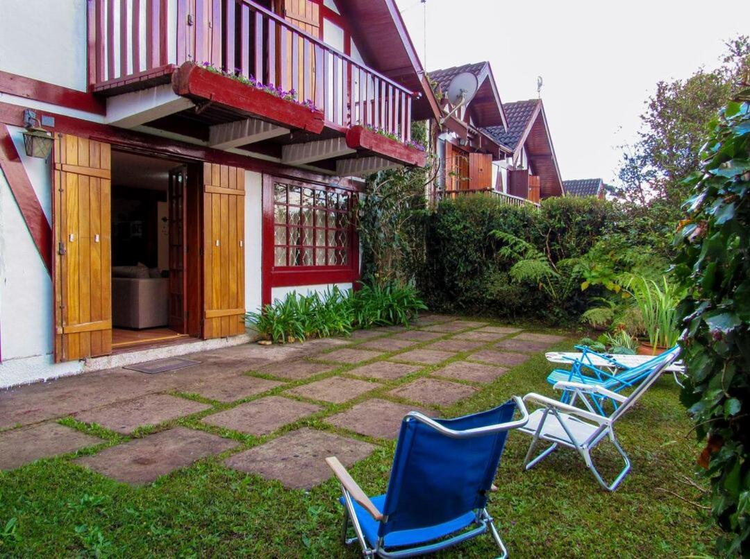 Chale Com Lareira E Wi-Fi Em Campos Do Jordao - Sp别墅 外观 照片