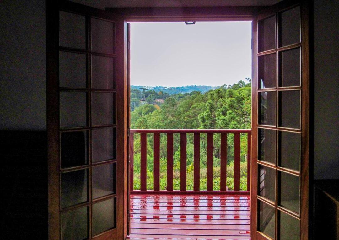 Chale Com Lareira E Wi-Fi Em Campos Do Jordao - Sp别墅 外观 照片