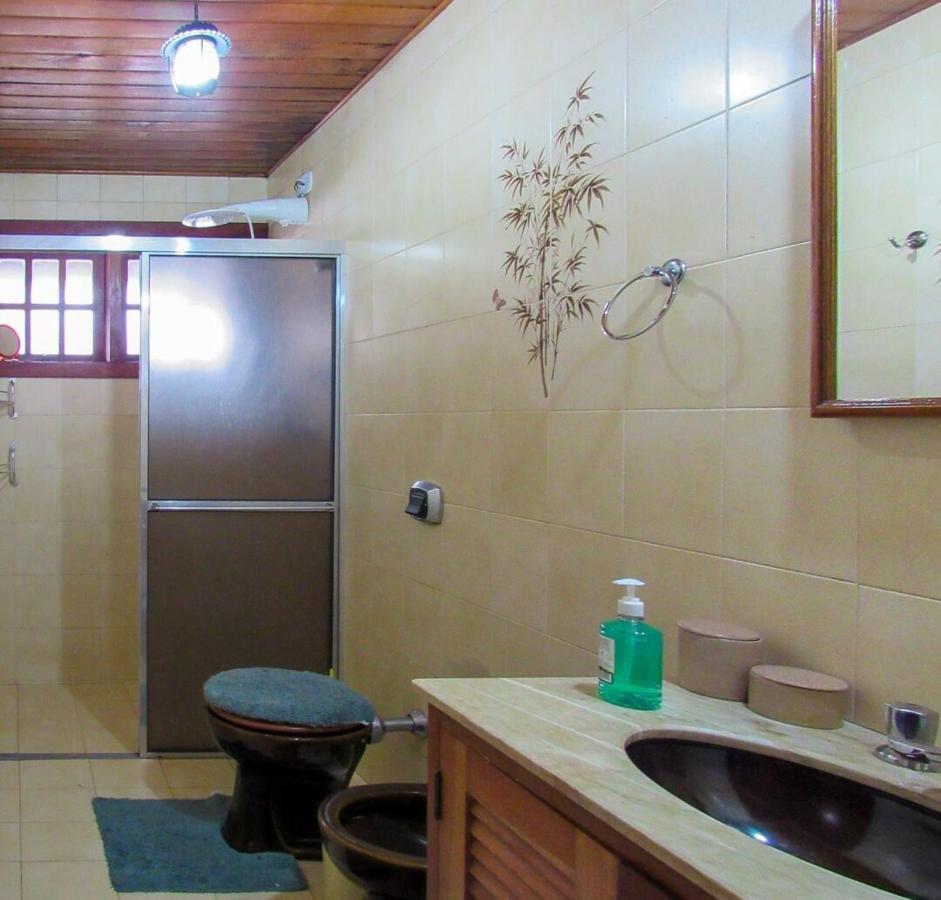 Chale Com Lareira E Wi-Fi Em Campos Do Jordao - Sp别墅 外观 照片
